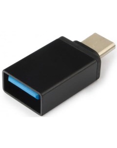 Переходник USB 2 0 Type C A USB2 CMAF 01 черный Cablexpert