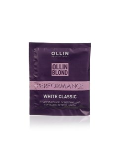 Осветляющий порошок для волос Performance Blond White Classic 30г Ollin professional