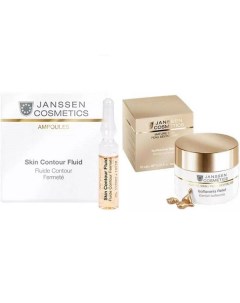 Набор Anti age сыворотка с пептидами 3х2 мл капсулы 10 шт Ампульные концентраты Janssen cosmetics