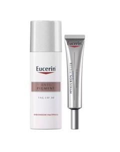 Набор для ежедневного ухода крем для кожи вокруг глаз 15 мл дневной крем 50 мл Anti Pigment Eucerin