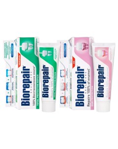 Набор для защиты десен зубная паста 2х75 мл Ежедневная забота Biorepair