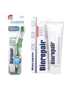 Набор для сохранения белизны зубов зубная паста 75 мл зубная щетка Отбеливание и лечение Biorepair