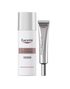 Набор для базового ухода крем для кожи вокруг глаз 15 мл ночной крем 50 мл Anti Pigment Eucerin