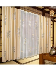Классические шторы япония Haft