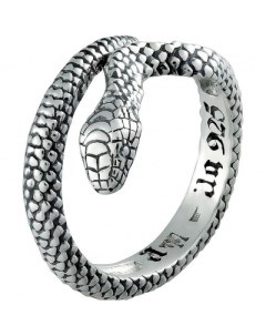 Кольцо Змея из серебра Aloris