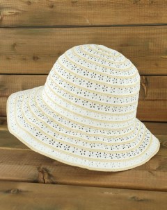 Шляпа панама женская 50287 белый светло бежевый Fiji29