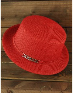 Шляпа женская 50299 красная Fiji29