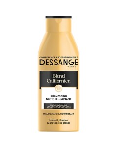 Профессиональный шампунь для волос Калифорнийский Блонд для окрашенных и мелированных блондинок Dessange
