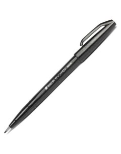 Ручка кисть капиллярная Brush Sign Pen чёрный Ses15c a Pentel