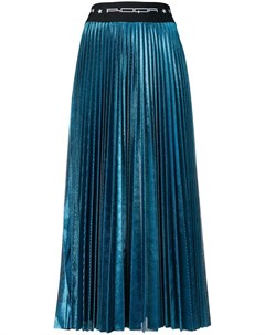 Roqa плиссированная юбка с эффектом металлик Roqa