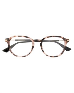 Dior eyewear очки в оправе черепаховой расцветки нейтральные цвета Dior eyewear