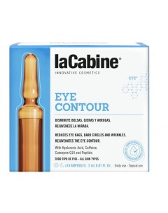 Концентрированная сыворотка в ампулах для контура век Eye Contour Ampoules 10x2 мл Lacabine