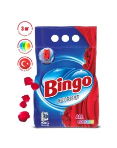 Стиральный порошок Автомат All Colors 3 кг Bingo