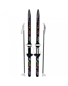 Лыжи подростковые с палками 120 см Ski race