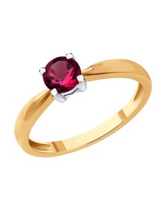 Кольцо из золота с рубином Sokolov diamonds