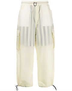 Sunnei полупрозрачные брюки карго Sunnei