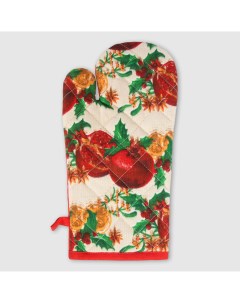 Прихватка рукавица Christmas в ассортименте Mercury textile
