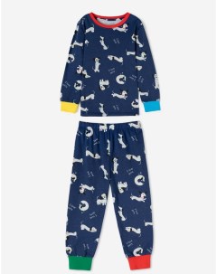 Пижама с собачками для мальчика Gloria jeans