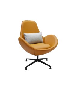 Кресло oscar оранжевый оранжевый 86x95x60 см Bradexhome