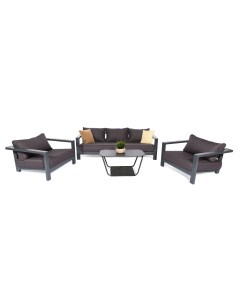 Комплект мебели гранада на 5 персон коричневый 206x56x208 см Outdoor