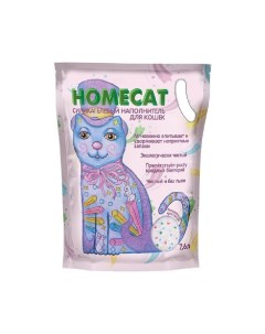 Волшебные кристаллы силикагелевый наполнитель для кошачьих туалетов 7 6 л Homecat