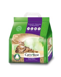 Наполнитель Smart Pellets древесный комкующийся Cat's best