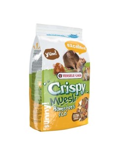 Корм для хомяков и других грызунов Crispy Muesli Hamsters Co Versele-laga