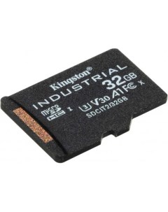 Промышленная карта памяти microSDHC 32 Гб Class 10 UHS I U3 V30 A1 TLC в режиме pSLC темп режим от 4 Kingston
