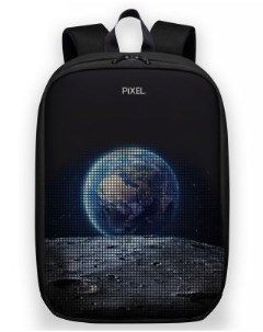 Рюкзак 15 MAX полиэстер черный PXMAXBM01 Pixel