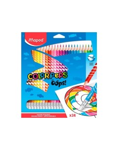 Карандаши цветные COLOR PEPS OOPS 832824 Maped