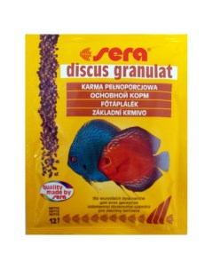 Корм для рыб Discus Granulat 12 г пакетик Sera
