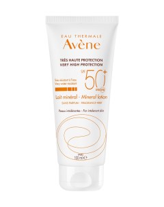 Солнцезащитное молочко SPF 50 c минеральным экраном 100 мл Suncare Avene