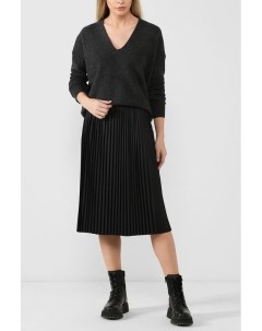 Однотонная плиссированная юбка Vero moda