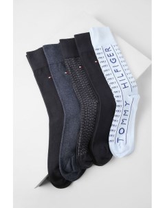 Подарочный набор из пяти классических носков Tommy hilfiger