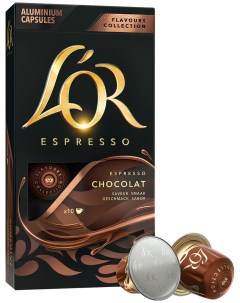 Кофе капсульный L OR Espresso Chocolate 10х5 2г Nespresso