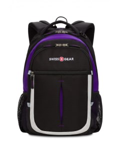 Рюкзак SA13852915 22л чёрный фиолетовый серебристый Swissgear