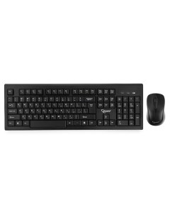 Клавиатура и мышь Gembird KBS 8002 Black USB