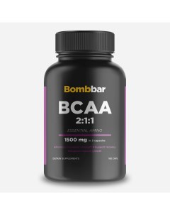 BCAA 2 1 1 в капсулах Pro BCAA 2 1 1 180 кап Bombbar