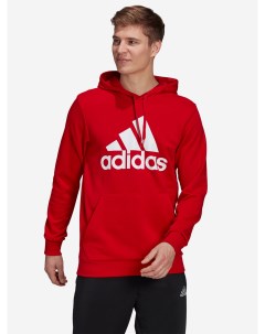 Худи мужская Essentials Big Logo Красный Adidas