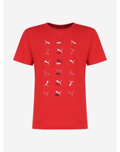 Футболка для мальчиков Classics Graphic Красный Puma