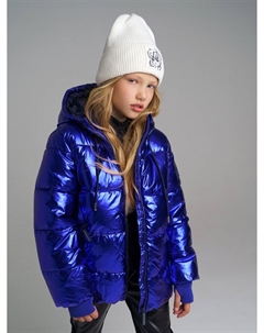 Шапка вязаная с отворотом для девочки Playtoday tween