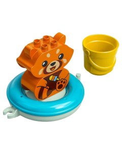 Duplo 10964 Лего Дупло Приключения в ванной Красная панда на плоту Lego