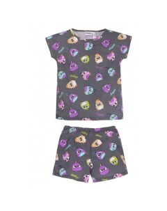 Пижама для девочки футболка брюки Angry Birds 382АБ 171 Bossa nova