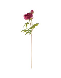 Цветок искусственный Пион бордовый Most flowers