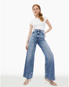 Широкие джинсы Wide leg с высокой талией Gloria jeans