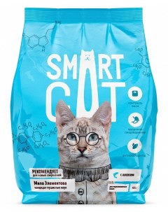 Для стерилизованных кошек с лососем 5кг Smart cat
