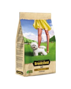 Adult Dog Small Breed полнорационный сухой корм для собак мелких пород с уткой и рисом Brooksfield