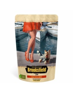 Adult Dog Small Breed полнорационный сухой корм для собак мелких пород с ягненком и рисом 700 г Brooksfield