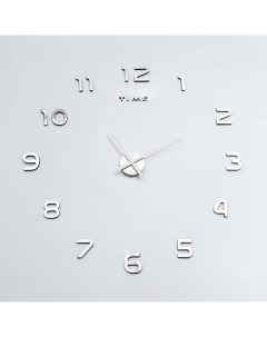 Часы наклейка Акстелл 70х70 см плавный ход Нет марки
