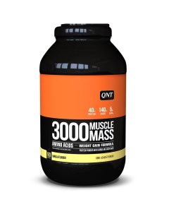 Гейнер Muscle Mass 3000 Ваниль 4 5 кг Qnt
